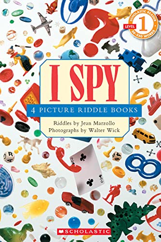 I Spy: 4 Picture Riddle Books